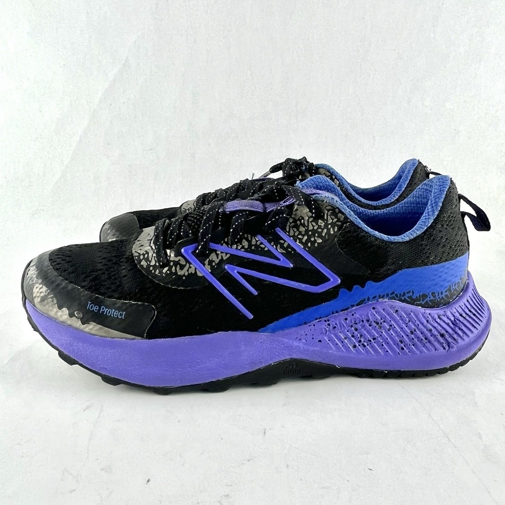 New Balance DynaSoft Nitrel v5 Purple Black Shoes Kid's Size 5.5Y Hiking Terrain